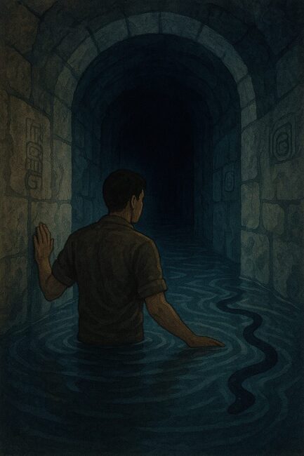 My dream Xunantunich water passageway My dream Xunantunich water passageway
