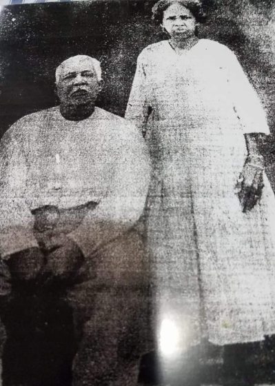 Abner Westby with his wife – descendant of George Ashley Westby, British Crown official in early Belize Settlement records