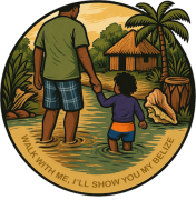 Belize With Alvin logo – private Belize tours and cultural travel guide